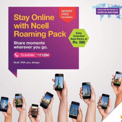 Ncell International Roaming Pack